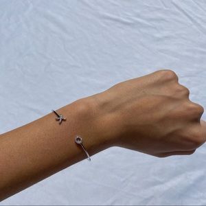 Dainty Silver Cuff Bracelet
